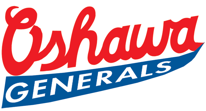 Oshawa Generals 1967 68-1973 74 Primary Logo vinyl decal